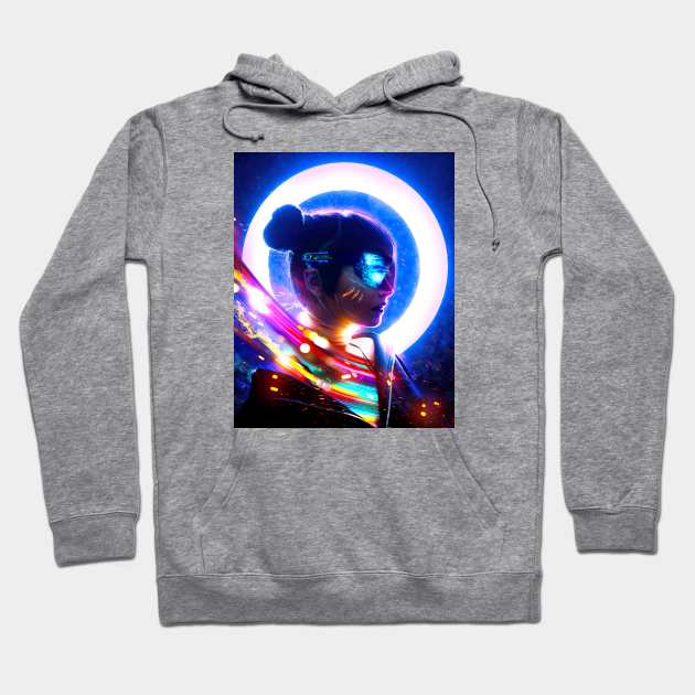 Cyberpunk Hoodie by LumiFantasy